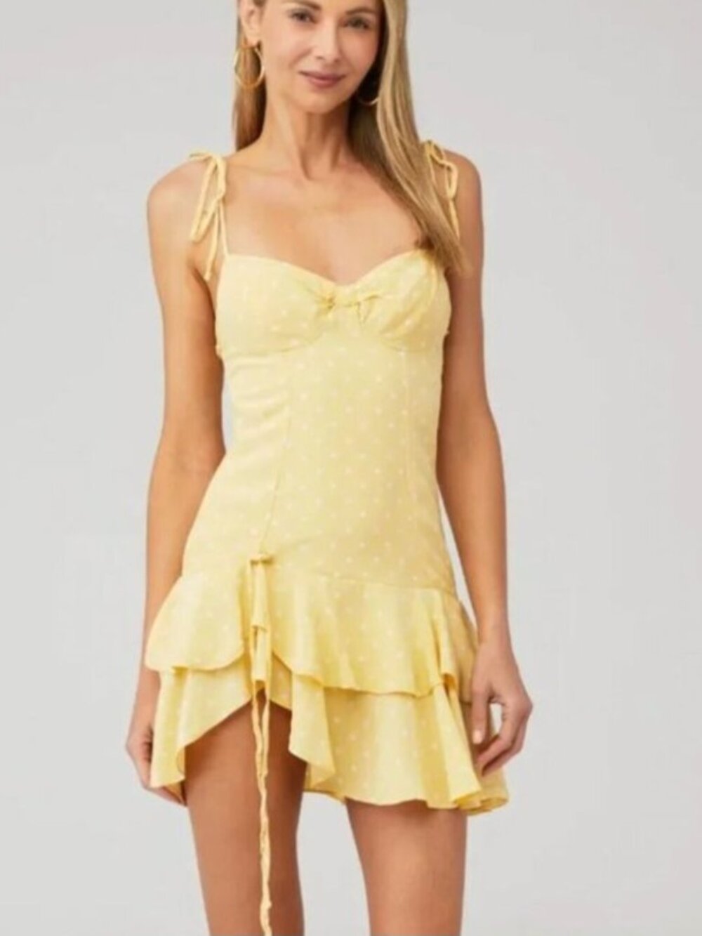For love & lemons limoncello mini dress